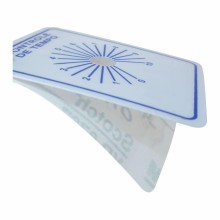 Detalhes do produto Etiqueta em PVC Cristal
